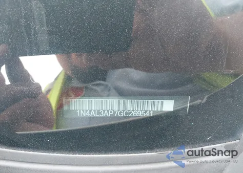 2016 Nissan Altima 2.5 Sr из США, поврежденный, VIN 1N4AL3AP7GC269541